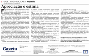 Gazeta de Piracicaba - Valdez Monterazo